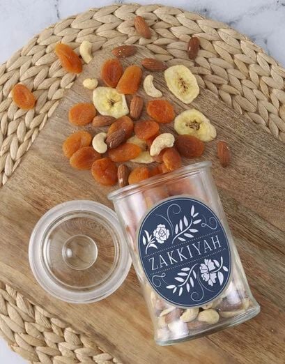 Personalised Name Delectable Nut Jar