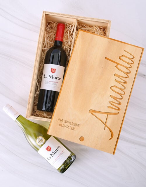 Personalised Double Wine Crate (Standard)