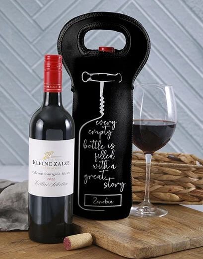 Personalised Great Stories Wine Carrier