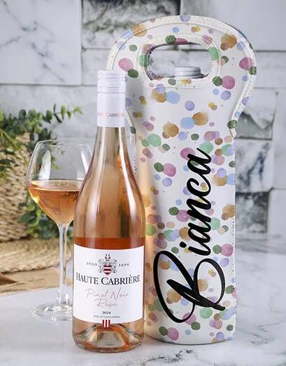 Personalised Lot A Buds Wine Carrier Set