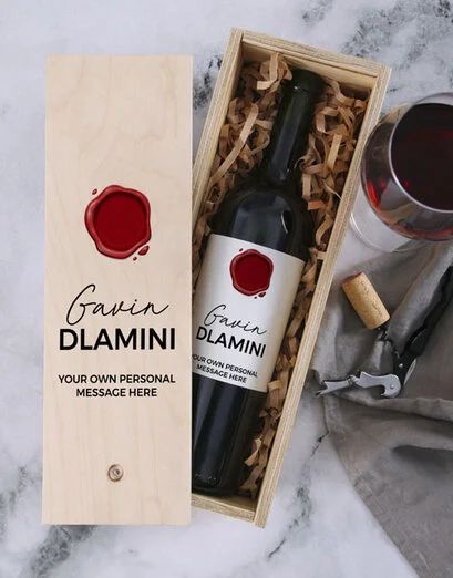 Personalised Cheers To You Wine Gift