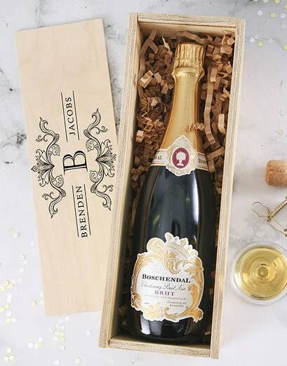 Personalised Vintage MCC Bubbly Crate