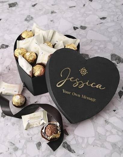 Personalised Small Heart Keepsake Box