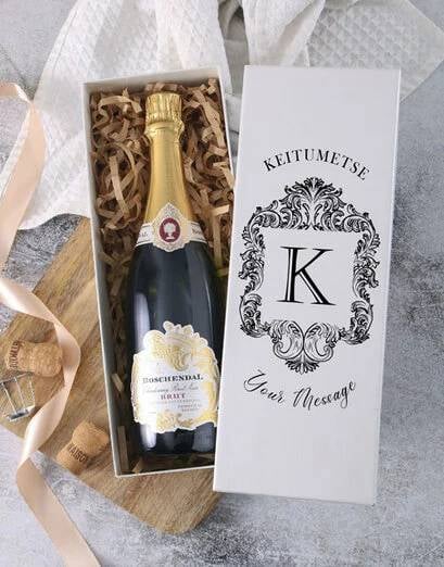 Personalised Boschendal Brut Gift Box