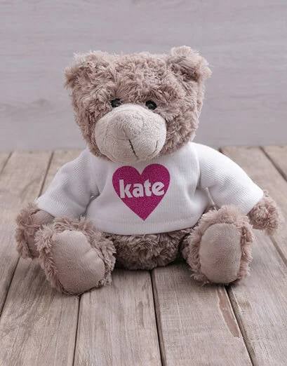 Personalised Heart Jersey Teddy