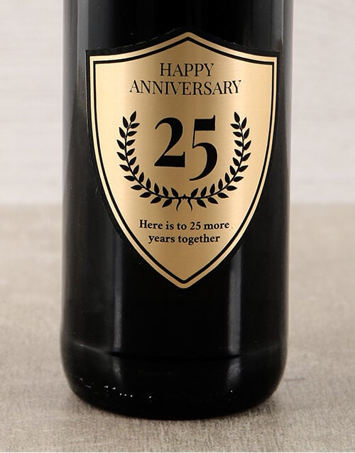 Golden Anniversary Personalised Wine