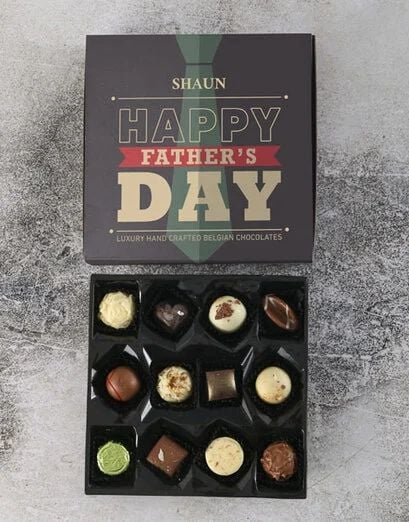 Personalised Fathers Day Chocs