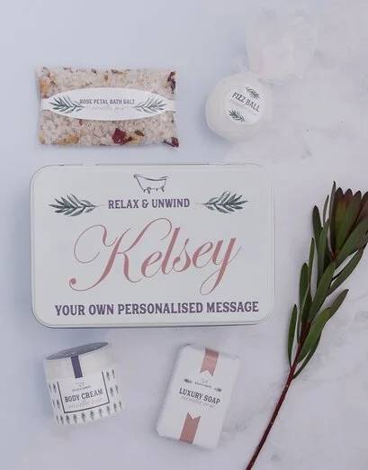 Personalised Bathtub Spoils Keepsake Box
