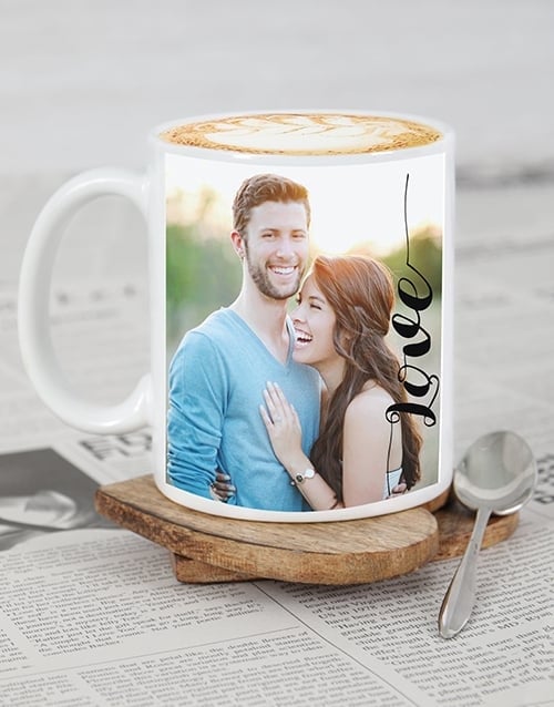 Personalised Love Photo Mug (Standard)