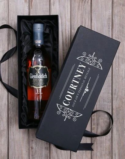 Personalised Glenfiddich Whisky Box (12 Year)