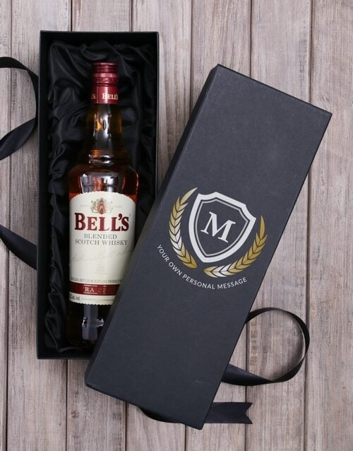 Personalised Bells Whisky Box (Standard)