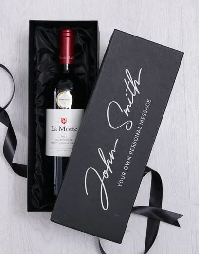 Personalised Signature Wine Giftbox (La Motte)