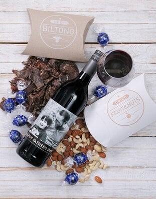 Personalised Photo Father Gourmet Hamper