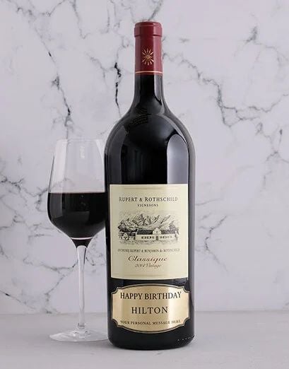 Personalised Rupert and Rothschild Magnum