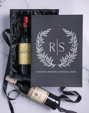Laurel Personalised Wine Duo Giftbox