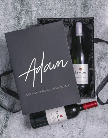 Personalised Wine Duo Giftbox (Standard)