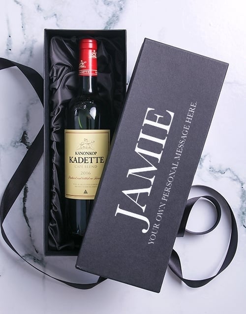 Personalised Celebration Printed Giftbox (Nederburg)