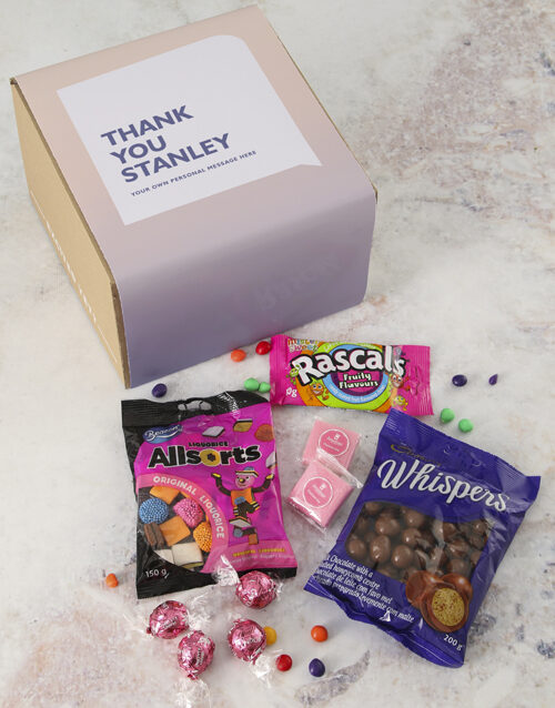 Personalised Thank You Gourmet Box