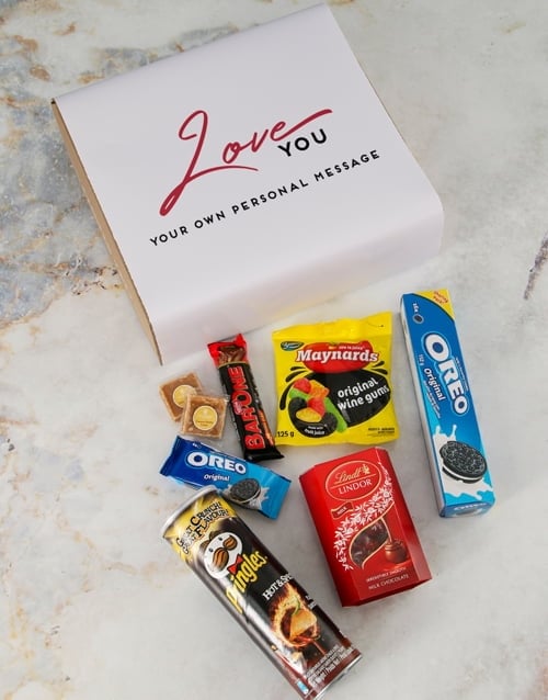 Personalised Love You Gourmet Gift