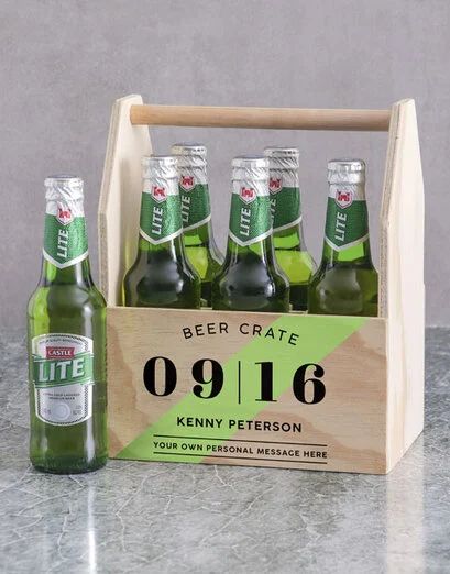 Personalised Printed Beer Crate (Cola)