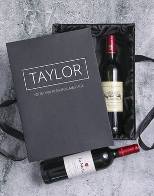 Personalised Luxurious Wine Duo (Standard)