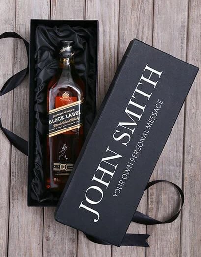 Personalised Johnnie Walker Luxury Box (Red Label)