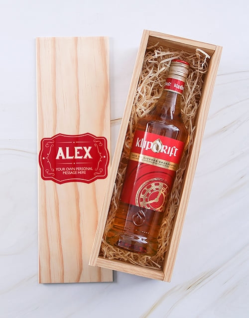 Personalised Klipdrift Printed Crate