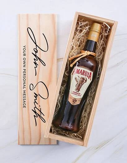 Personalised Amarula Printed Crate