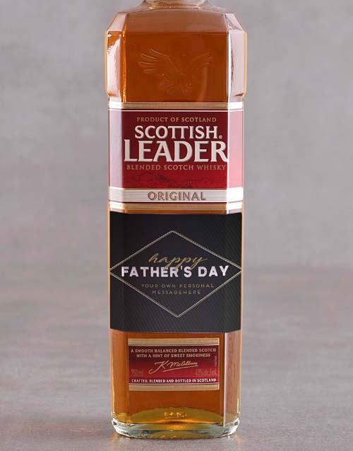 Personalised Fathers Day Scottish Leader (Standard)