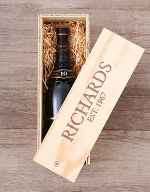 Personalised KWV Brandy Crate