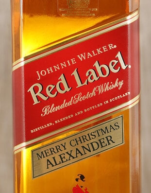 Personalised Johnnie Walker Red (Standard)