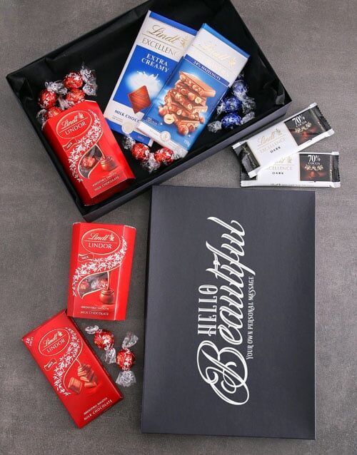 Personalised Hello Beautiful Lindt Box (Standard)