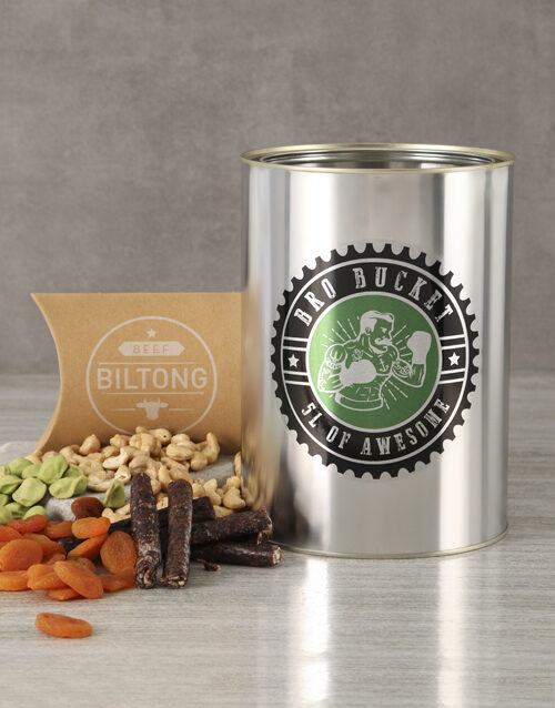 Biltong and Nuts Bro Bucket (SNACKS)