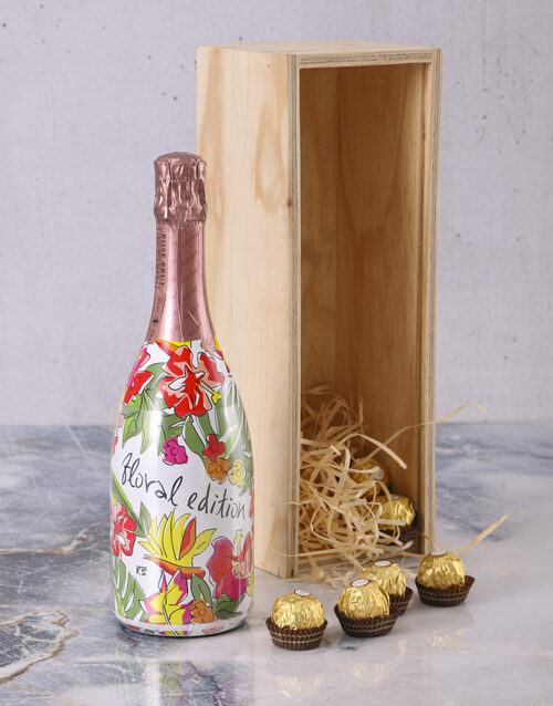 Valdo Floral Prosecco Crate (standard)