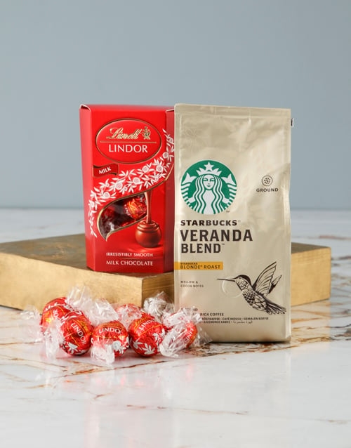 Starbucks and Lindt Hamper (STANDARD)