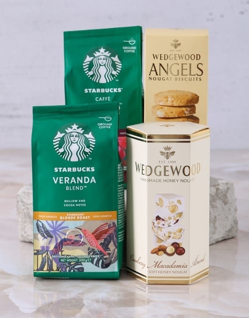 Starbucks and Wedgewood Hamper (STANDARD)