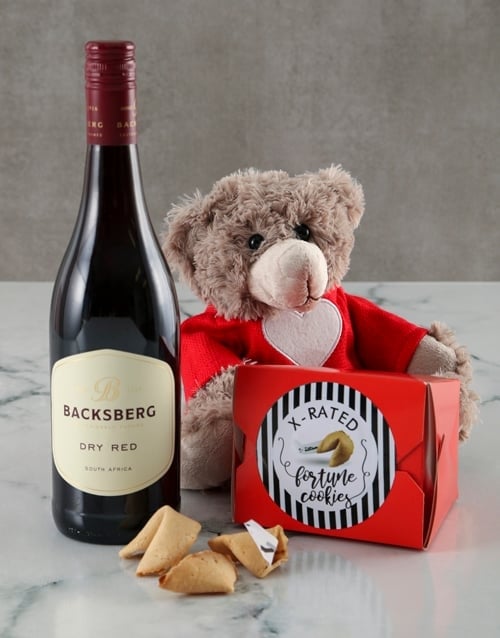 Wine And Fortune Cookie Hamper (STANDARD)