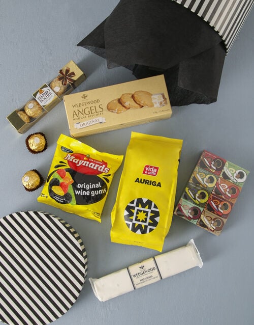 Coffee Crunch And Tea Treats Hat Box