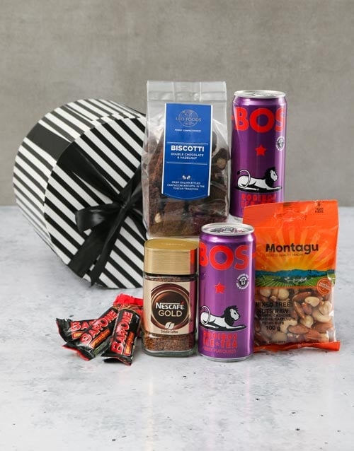 Tasty Treats And Tea Hat Box