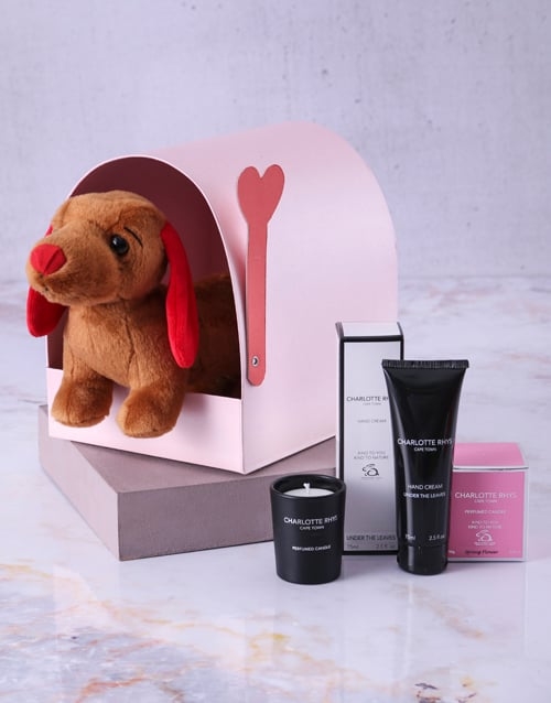 Puppy Plush And Charlotte Rhys