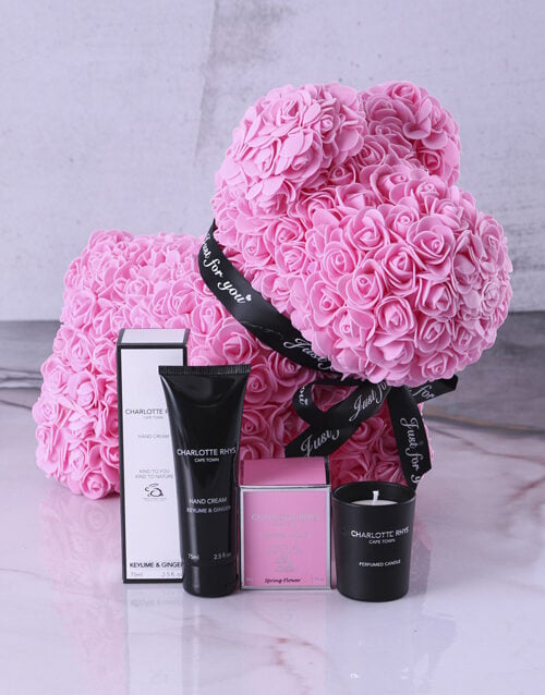 Pink Petals Puppy And Pampers