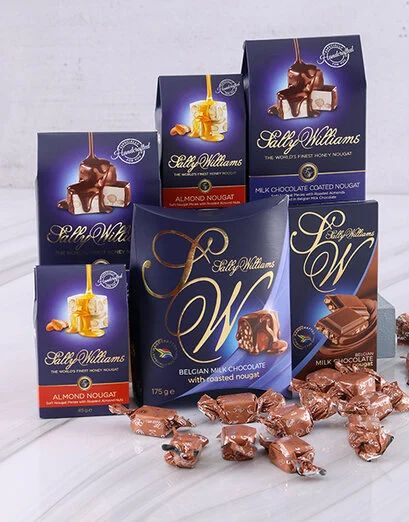 Sally Williams Chocolate And Nougat Hamper (SMALL)