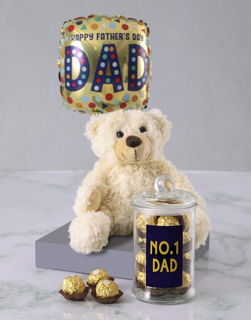 Number One Dad Candy Jar (MEDIUM)