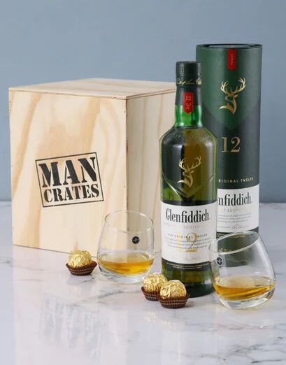 Smooth Glenfiddich Man Crate
