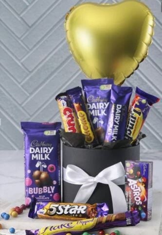 Amazing Heart Chocolate Hat Box