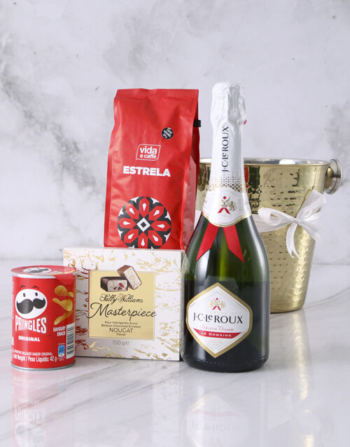 JC Le Roux Golden Treats Ice Bucket Hamper (Standard)
