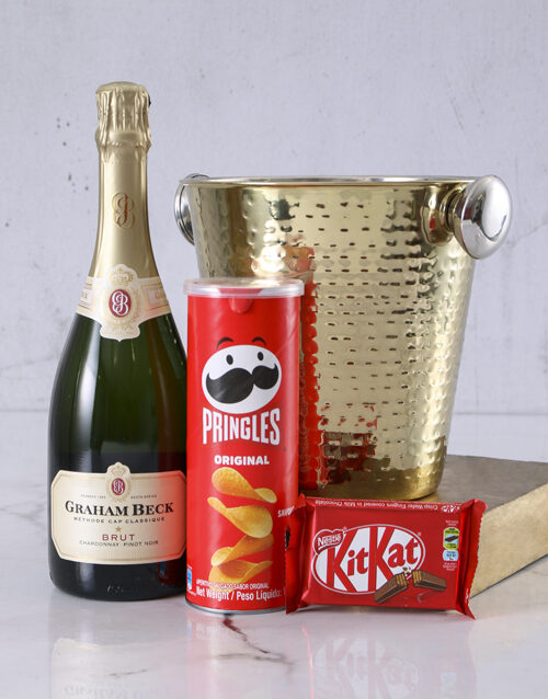 Pop A Graham Brut Ice Bucket Hamper (Standard)