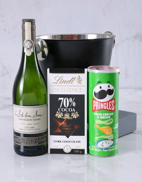 The Springfields And Treats Ice Bucket Hamper (Standard)