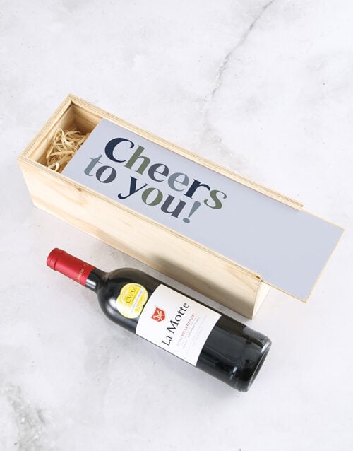La Motte Cheers To You Wine Crate (STANDARD)