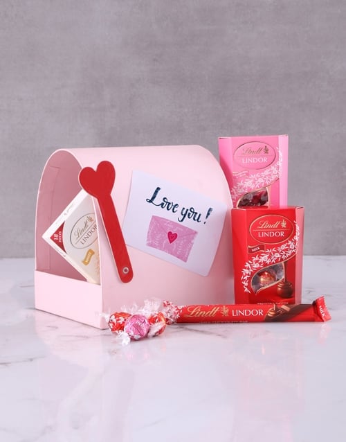 Love You Chocolate Post Box (STANDARD)